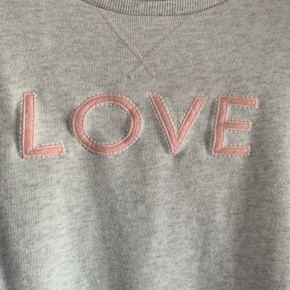 Banana Republic LOVE  💕 Cropped Sweatshirt